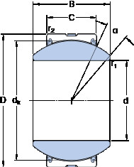 Bearing GEH 90 TXG3A-2LS SKF #1 image