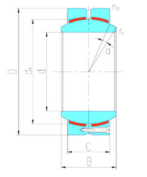 Bearing GEH630HC LS #1 image