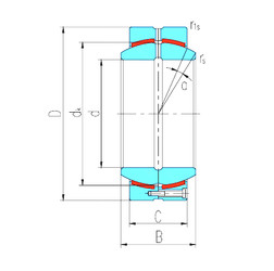 Bearing GEH600HCS LS #1 image