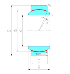 Bearing GEH800HT LS #1 image