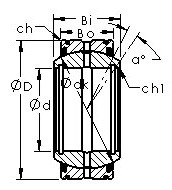 Bearing GEK35XS-2RS AST #1 image