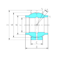 Bearing GEWZ50ES-2RS LS #1 image