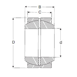 Bearing GEZH 204 ES SIGMA #1 image