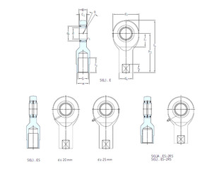 Bearing SIL80ES-2RS SKF #1 image