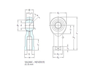 Bearing SILKAC12M SKF #1 image