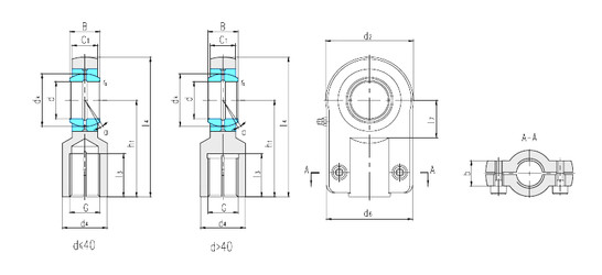 Bearing SIQ25ES LS #1 image