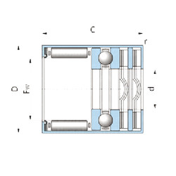 Bearing F-93441 INA #1 image