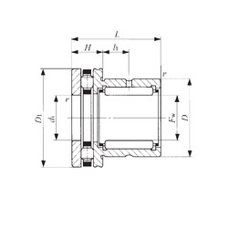 Bearing NBX 4532 IKO #1 image