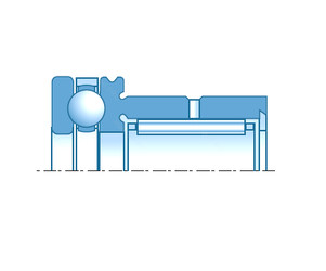 Bearing NKX35 NTN #1 image
