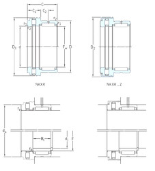 Bearing NKXR40Z SKF #1 image