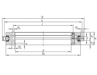 Bearing YRTS200 INA #1 image