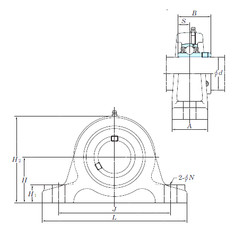 Bearing UCIP328 KOYO #1 image