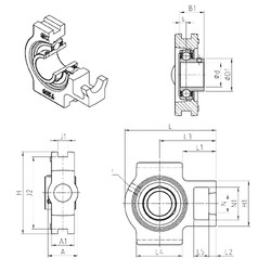 Bearing UST212 SNR #1 image