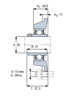 Bearing YAR 204-2FW/VA201 SKF #1 image