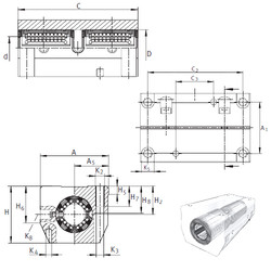 Bearing KTSG20-PP-AS INA #1 image