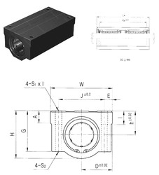 Bearing SCE8WUU Samick #1 image