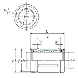 Bearing SDM50AJ KOYO #1 image