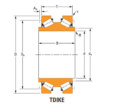 Bearing Hm252340dw Hm252315 #1 image