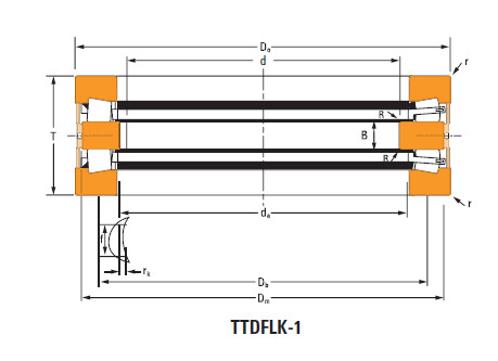 Bearing Thrust race single H-21120-c #1 image