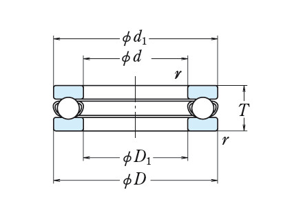 Bearing 51226X #1 image